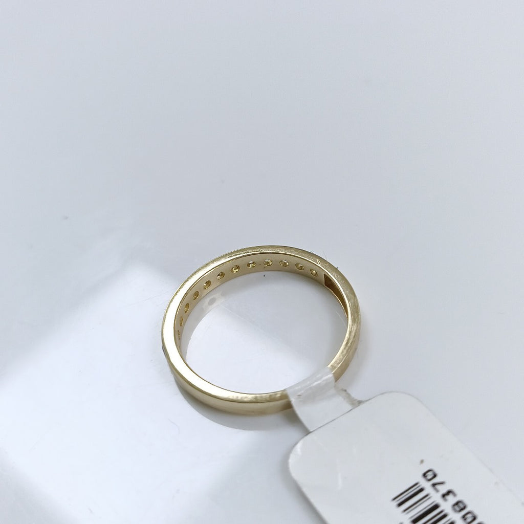 ANILLO ANILLITO C CIRCONIAS 14K 8 TALLA 2.2 GR (NUEVO)