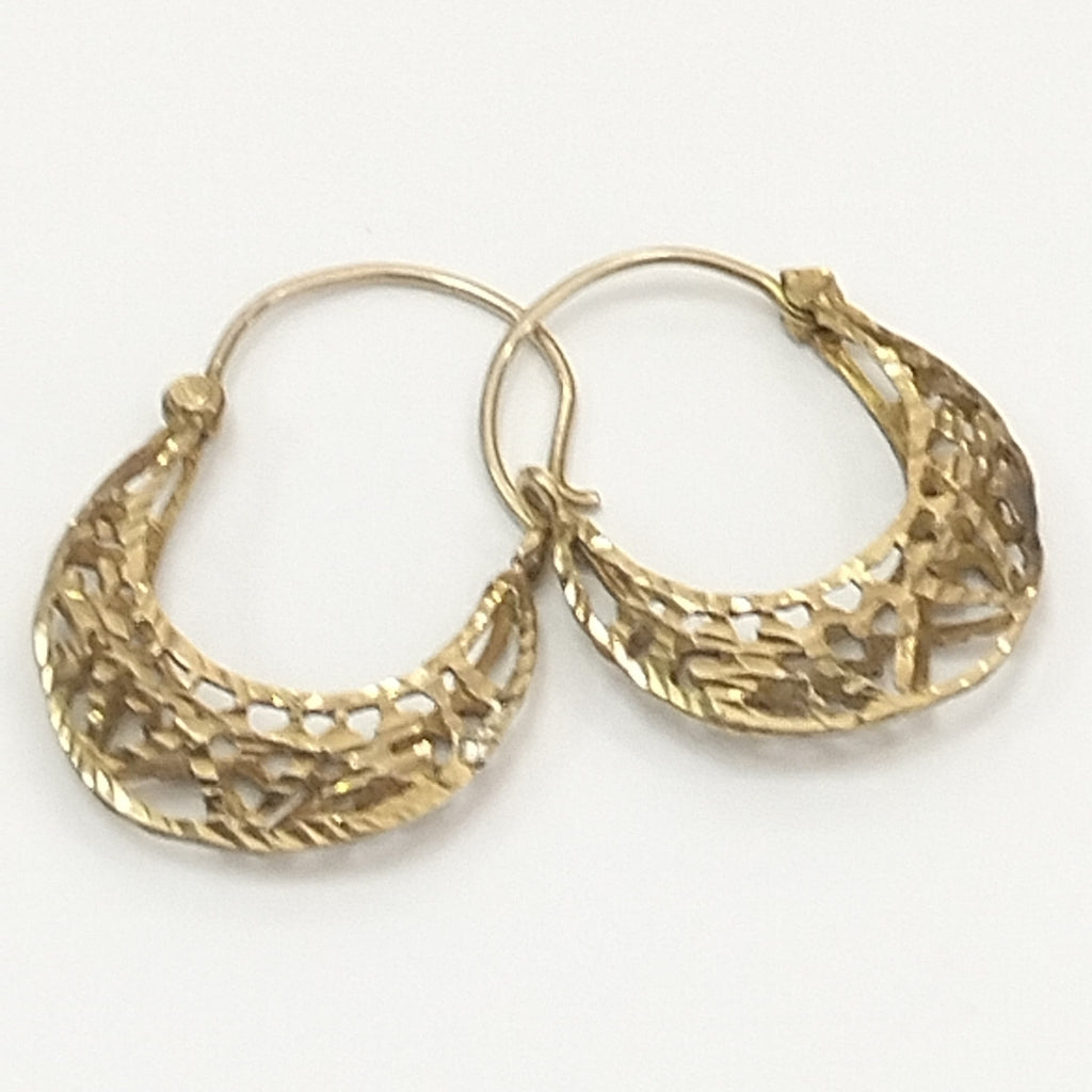 ARETES PAR ORO 10 K 1,90 GRMS (SEMINUEVO)