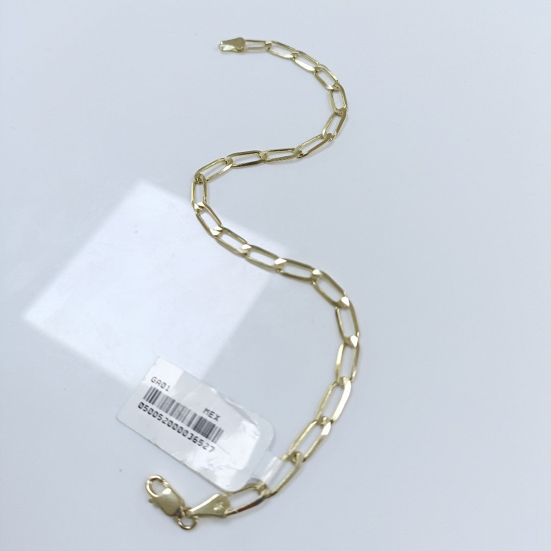 PULSERA ESLABON 14K 21 CM 4.2 GR (NUEVO)