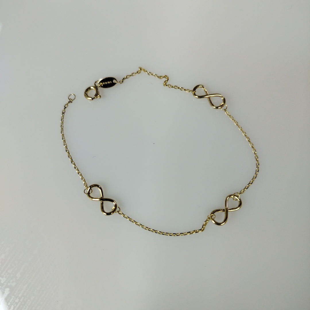 PULSERAS DAMA ORO 14K 0.8 (NUEVO)