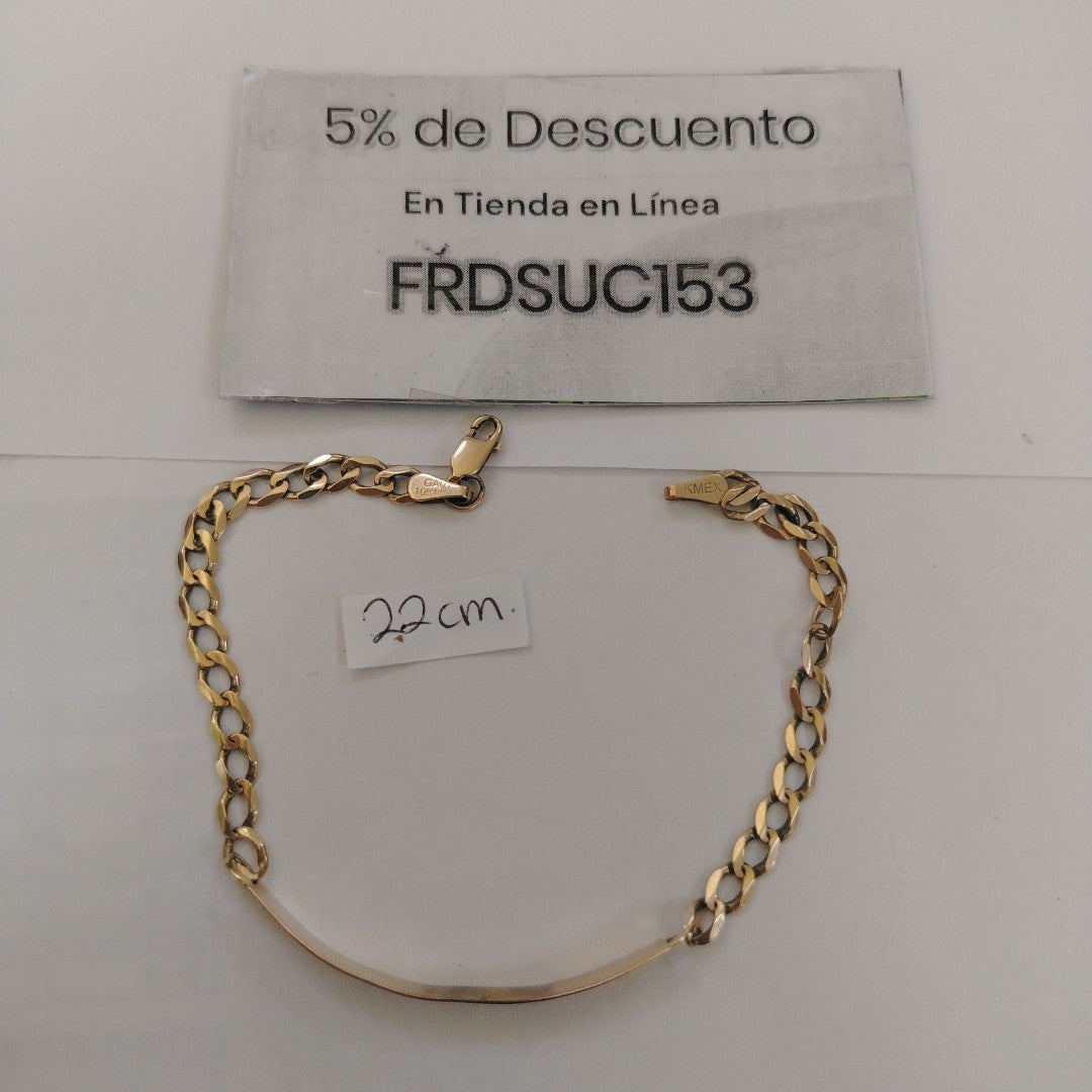 ESCLAVA ORO 10 K 5.6 GRMS (SEMINUEVO)