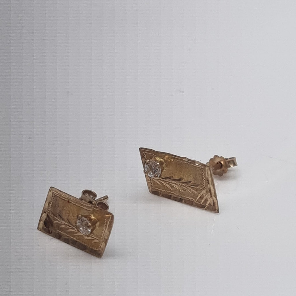 BROQUELES PAR ORO 10 K 1,00 GRMS (SEMINUEVO)