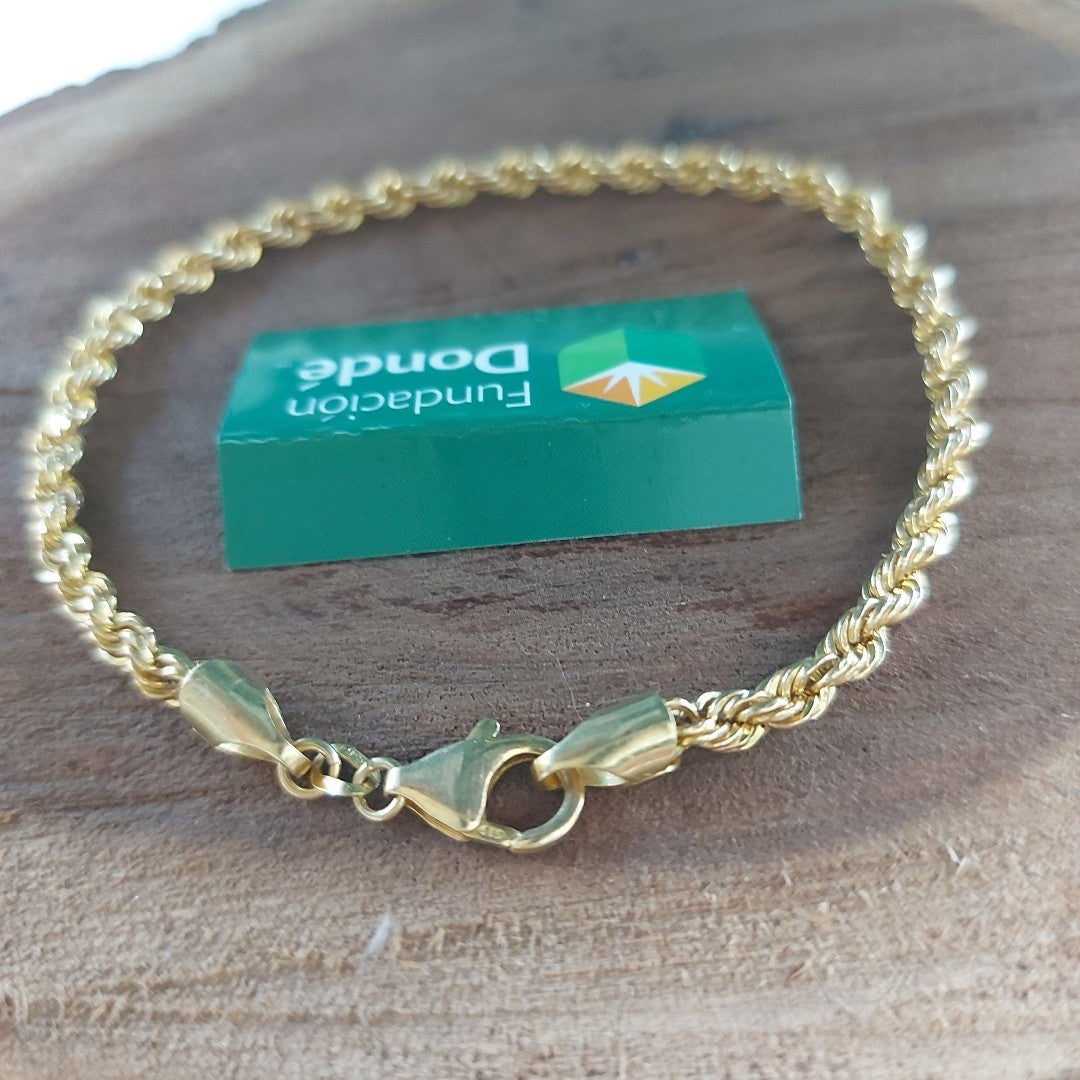 PULSERA ORO 14 K 4.4 GRMS (SEMINUEVO)
