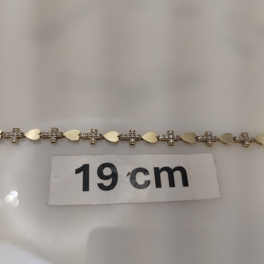 PULSERA ORO 10 K 4.3 GRMS (SEMINUEVO)