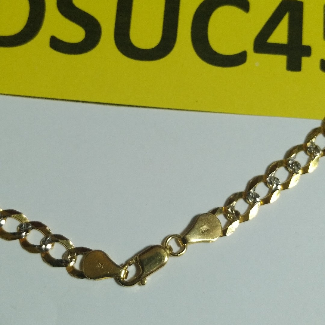 CADENA ESLABONES 14K 60 CM 17.1 GR (NUEVO)