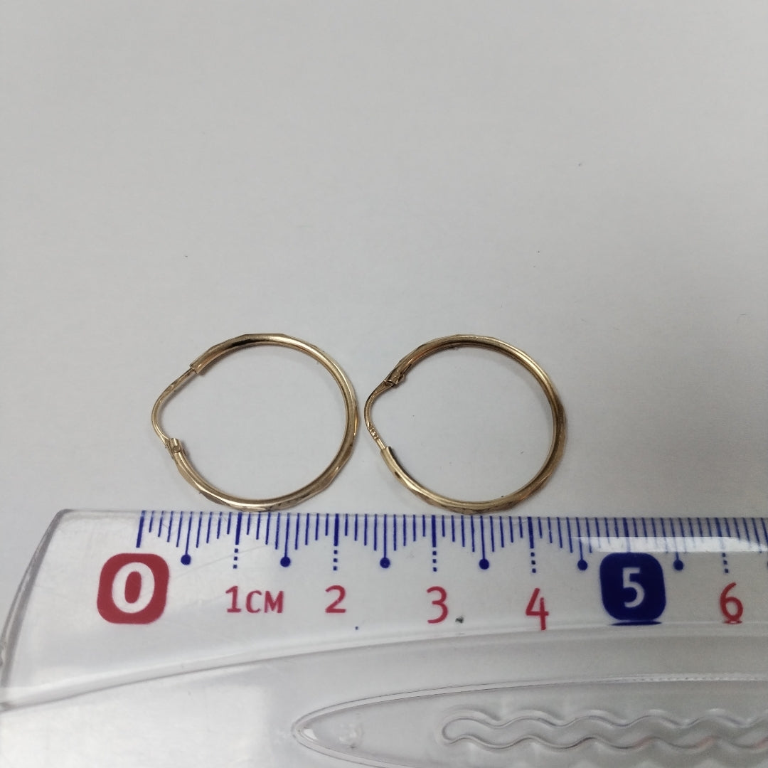 ARRACADAS PAR ORO 10 K 1.2 GRMS (SEMINUEVO)