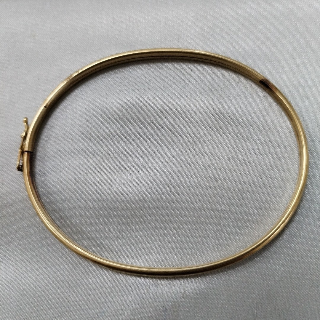 PULSERA RIGIDA ORO 10 K 4,90 GRMS (SEMINUEVO)
