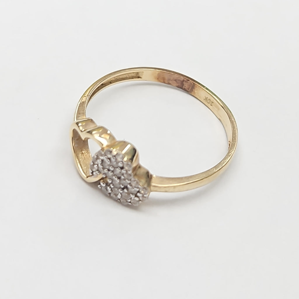 ANILLO ORO 10 K 1,60 GRMS (SEMINUEVO)