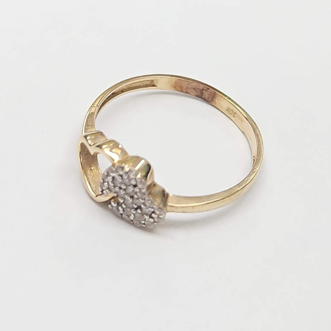 ANILLO ORO 10 K 1,60 GRMS (SEMINUEVO)