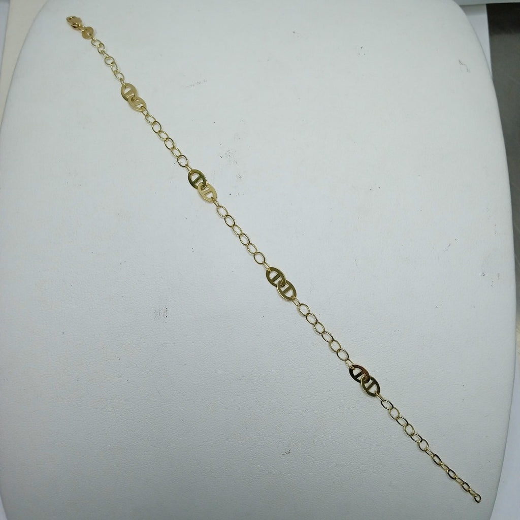 PULSERA ESPECIAL 14K 21 CM 1.8 GR (NUEVO)