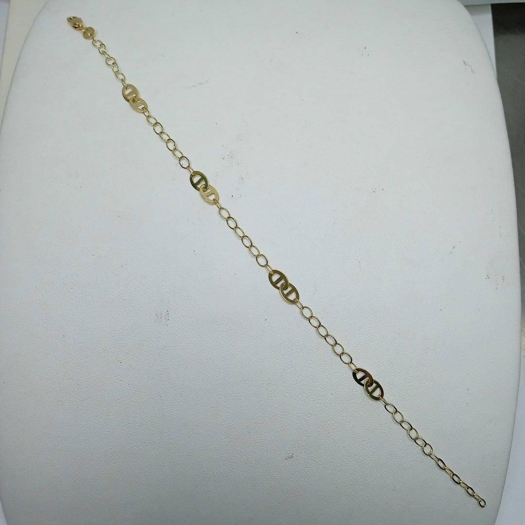 PULSERA ESPECIAL 14K 21 CM 1.8 GR (NUEVO)
