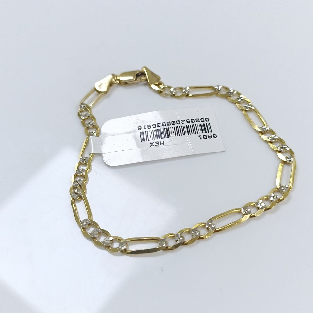 PULSERA 3X1 14K 18 CM 3.9 GR (NUEVO)