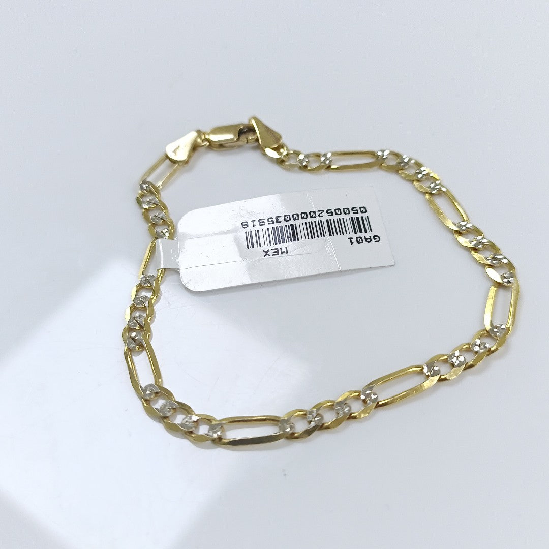PULSERA 3X1 14K 18 CM 3.9 GR (NUEVO)
