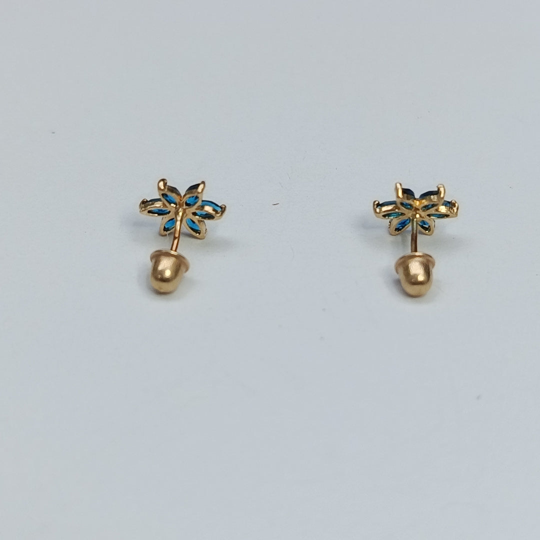 ARETES PAR ORO 10 K 0.6 GRMS (SEMINUEVO)