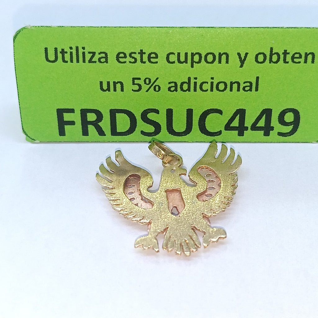 DIJE ORO,ORO COMBINADO 14 K 3,40 GRMS (SEMINUEVO)