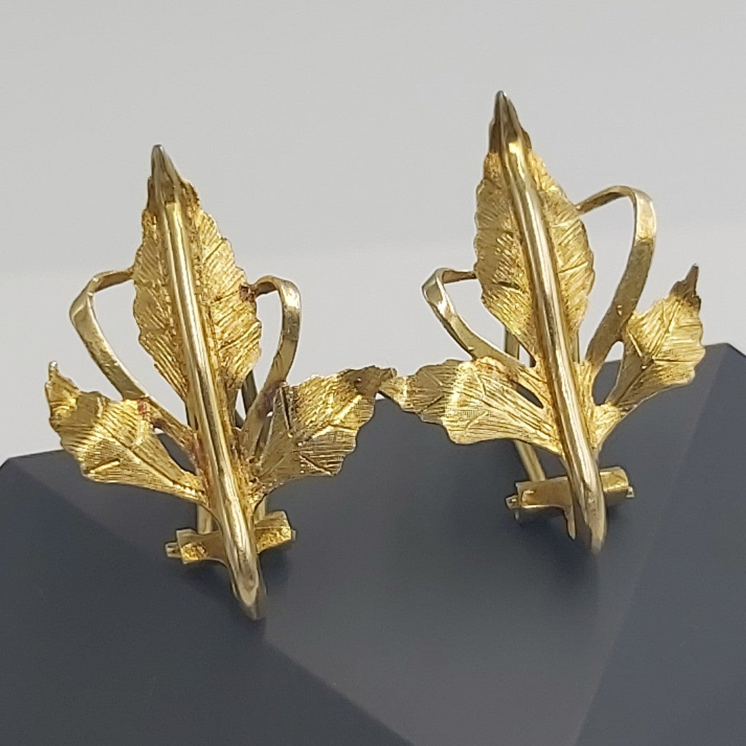 ARETES PAR ORO 14 K 5.9 GRMS (SEMINUEVO)