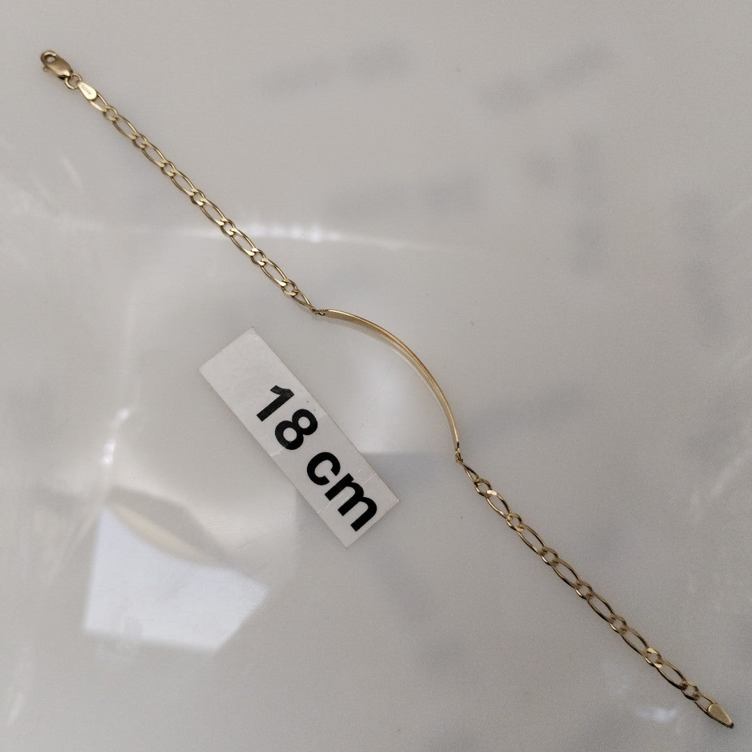 ESCLAVA ORO 14 K 3.2 GRMS (SEMINUEVO)