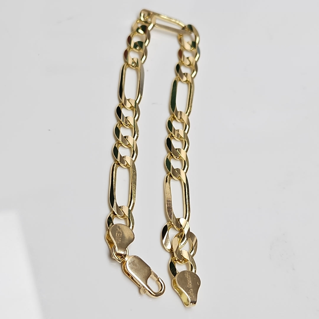 PULSERA 3X1 14K 21 CM 14.6 GR (NUEVO)