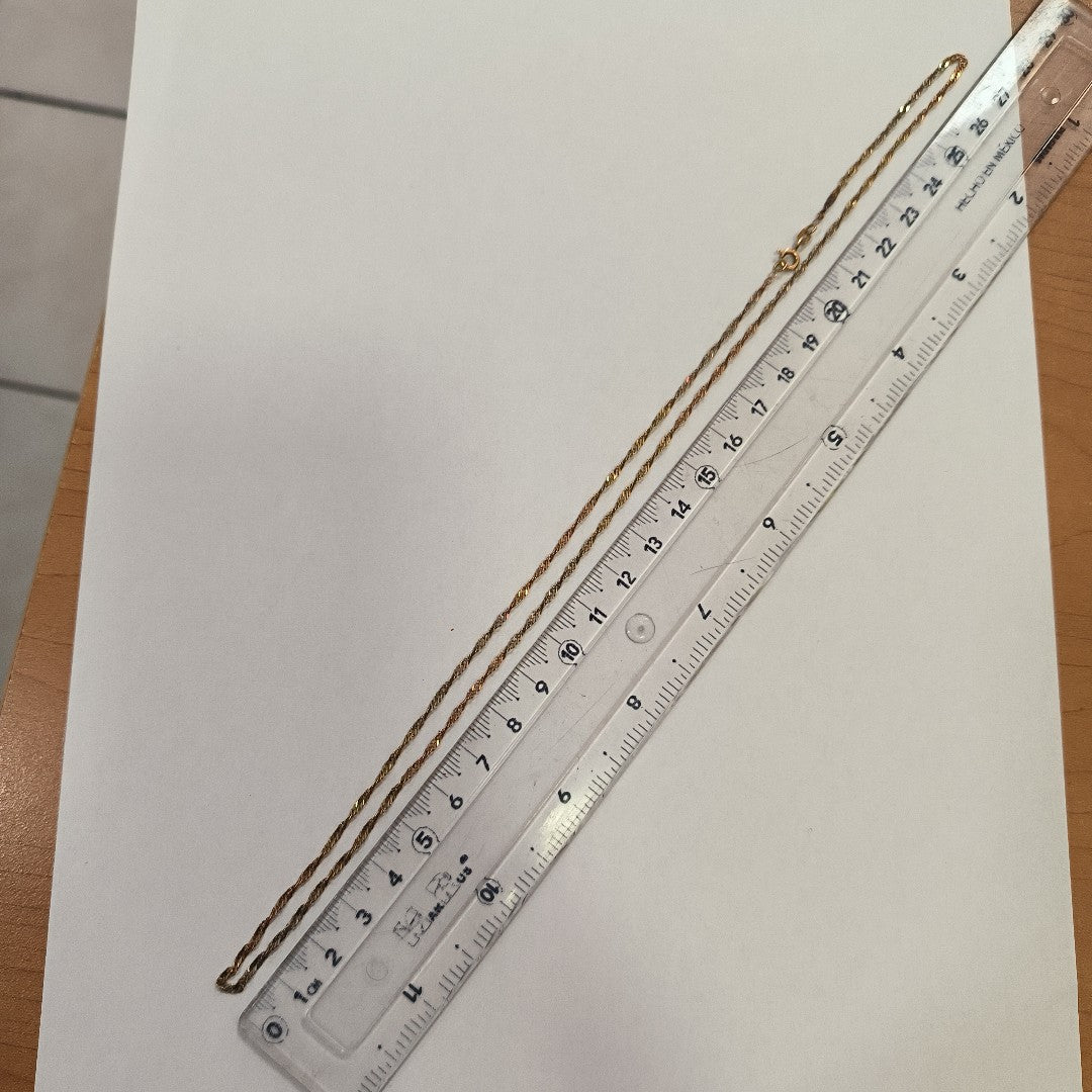 CADENA ORO 14 K 3,00 GRMS (SEMINUEVO)