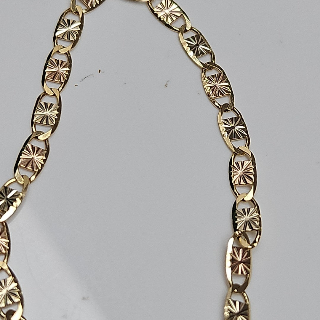PULSERA GUCHI 14K 18 CM 2.9 GR (NUEVO)