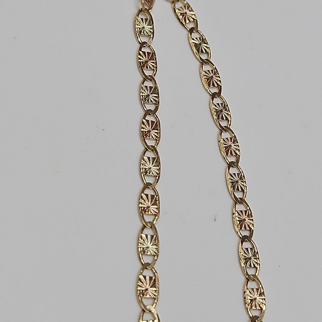 PULSERA GUCHI 14K 18 CM 3.1 GR (NUEVO)