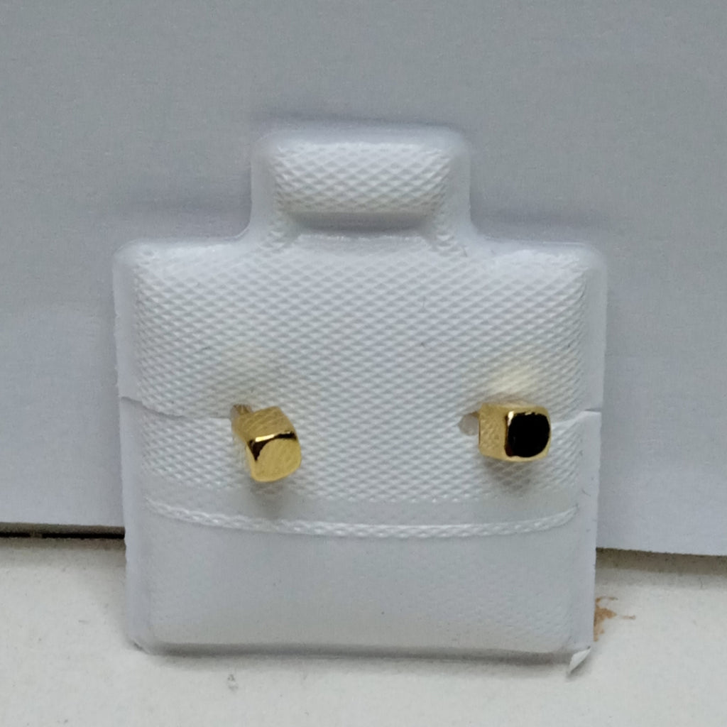 BROQUELES BROQUEL FIG CUBO 14K 0.203 GR (NUEVO)