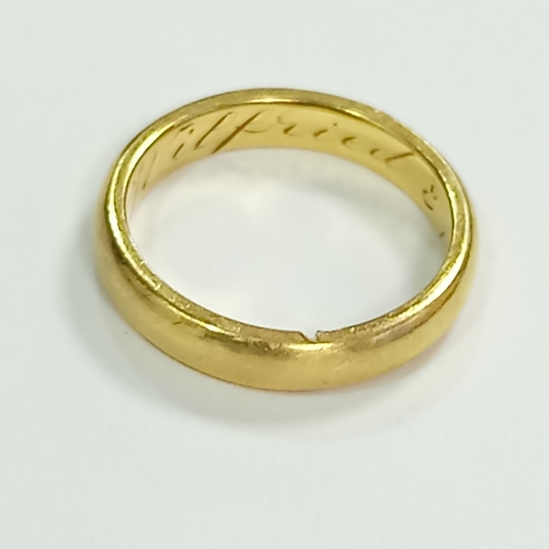 ARGOLLA ORO 18 K 5,60 GRMS (SEMINUEVO)