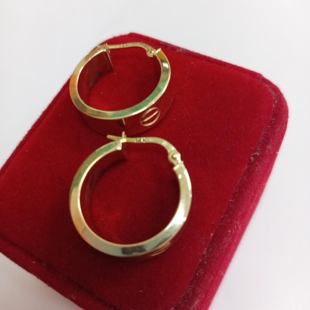 ARRACADAS PAR ORO 14 K 2.9 GRMS (SEMINUEVO)