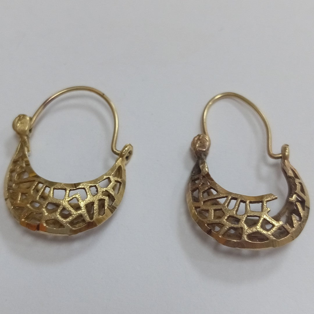 ARRACADAS PAR ORO 10 K 2,30 GRMS (SEMINUEVO)