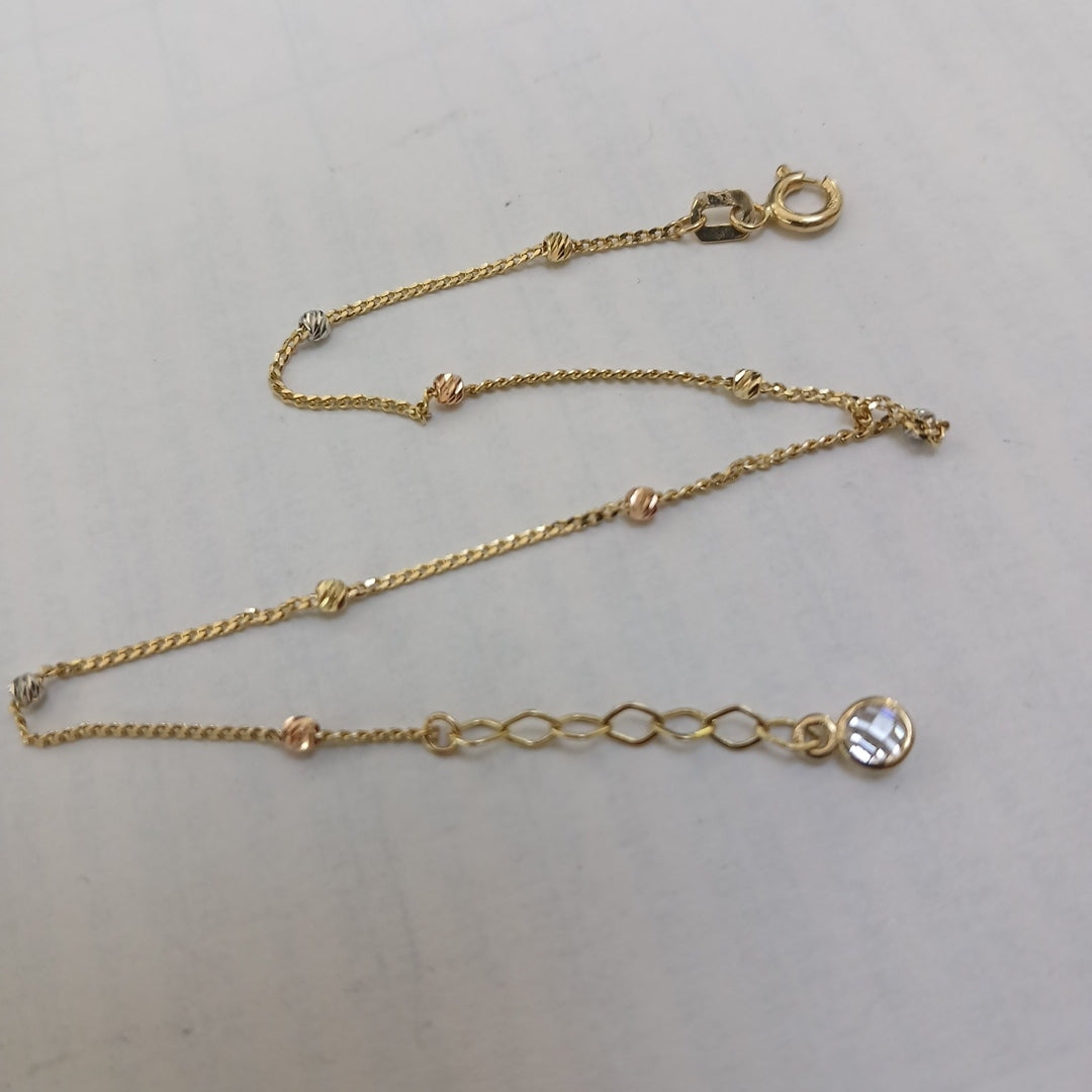 PULSERAS DAMA ORO 14K 1.1 (NUEVO)