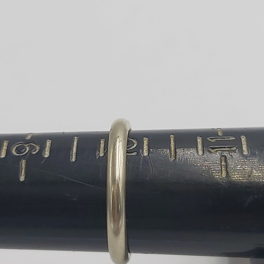 ARGOLLA ORO, ORO BLANCO 14 K 3.9 GRMS (SEMINUEVO)