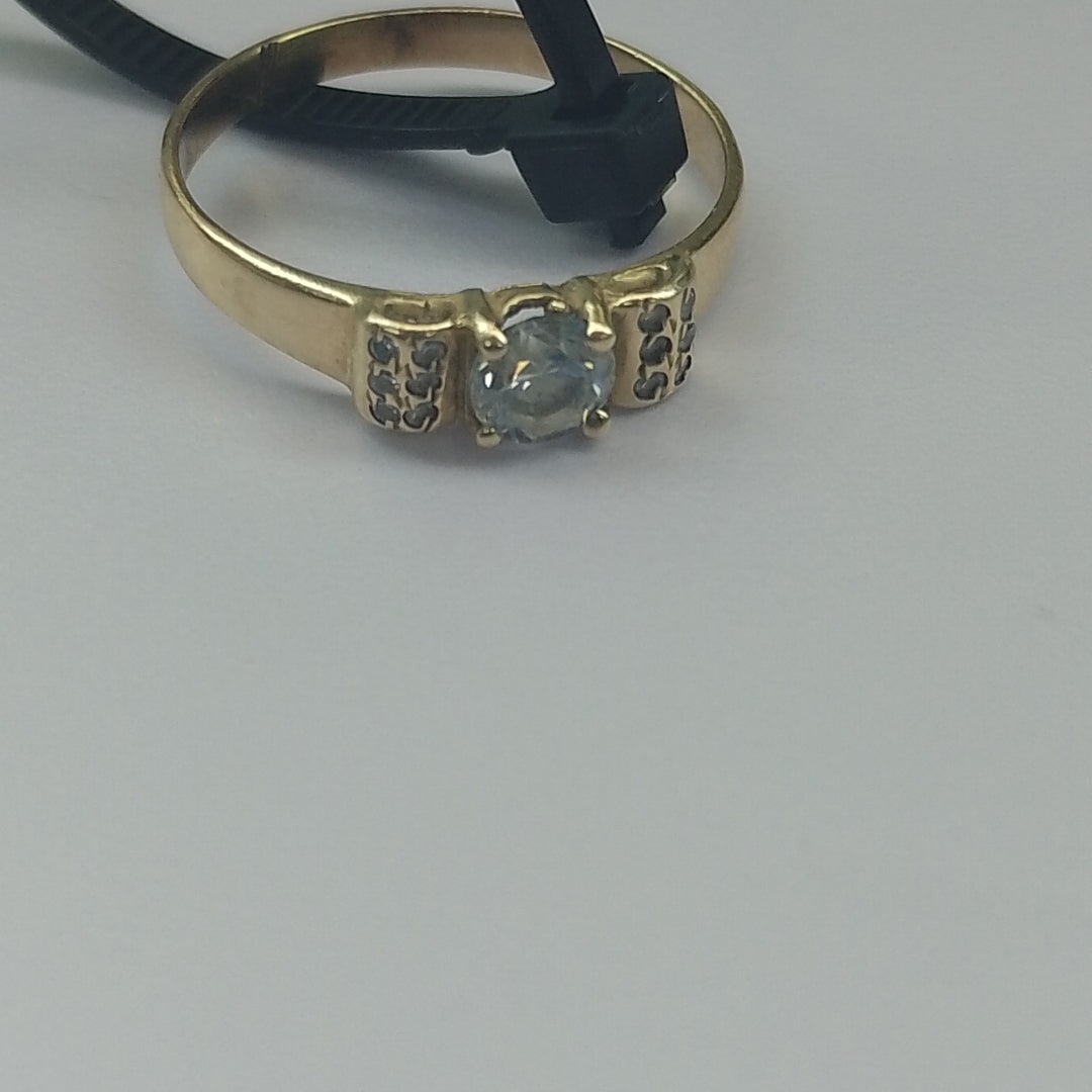 ANILLO ORO 10 K 1,60 GRMS (SEMINUEVO)