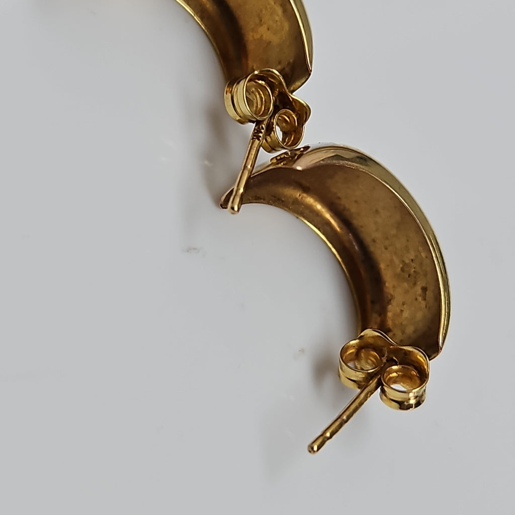 ARETES PAR ORO 14 K 2,00 GRMS (SEMINUEVO)