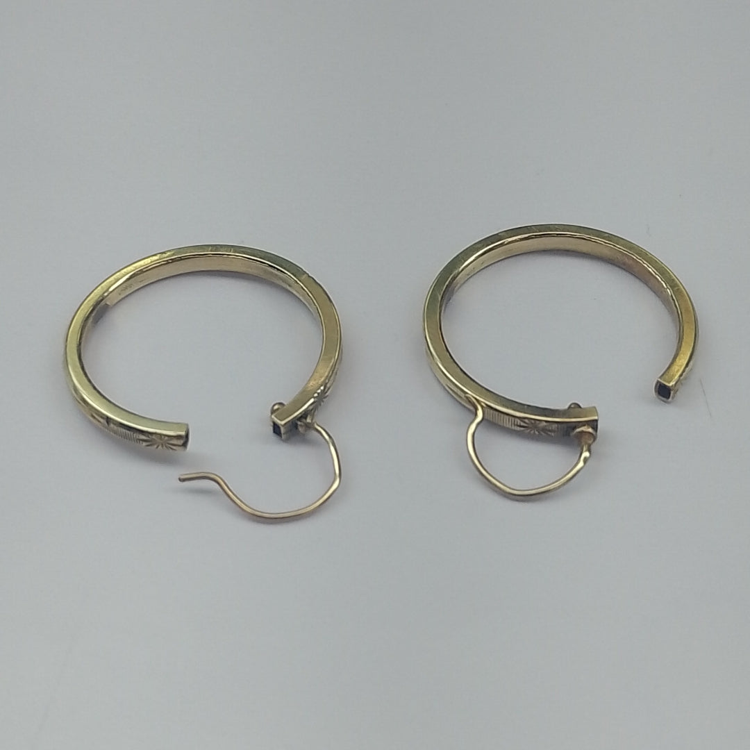 ARRACADAS PAR ORO 10 K 3,00 GRMS (SEMINUEVO)