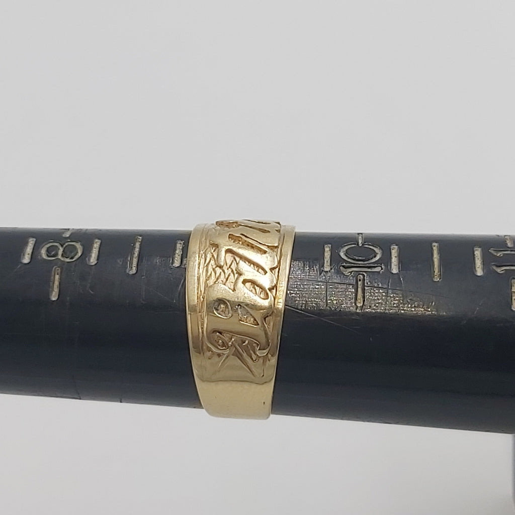 ANILLO ORO 10 K 4.4 GRMS (SEMINUEVO)