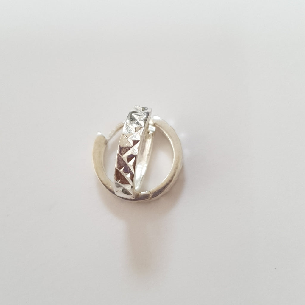 ARRACADAS LABRADAS PLATA .925 3.3 GR (NUEVO)