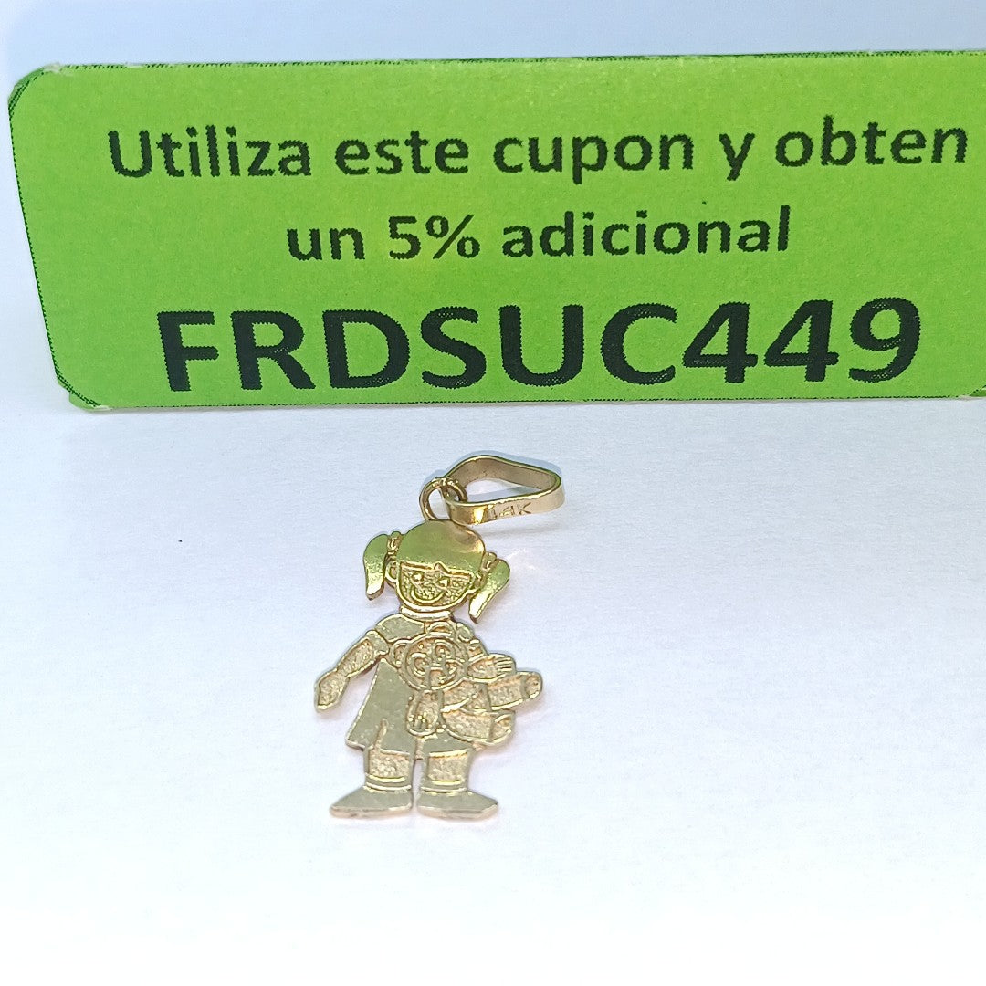 DIJE ORO 14 K 1,30 GRMS (SEMINUEVO)