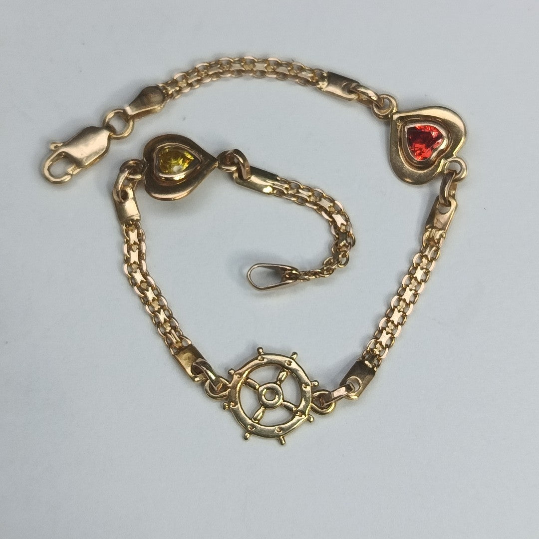 PULSERA ORO 14 K 5,10 GRMS (SEMINUEVO)