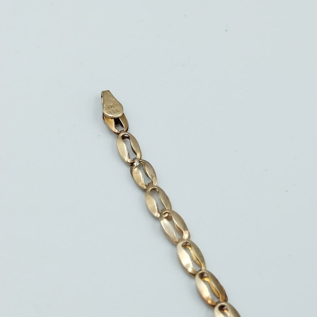 ESCLAVA ORO 14 K 4.1 GRMS (SEMINUEVO)