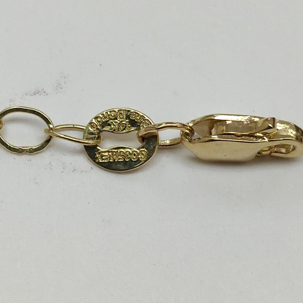 PULSERA ESPECIAL 14K 21 CM 1.9 GR (NUEVO)