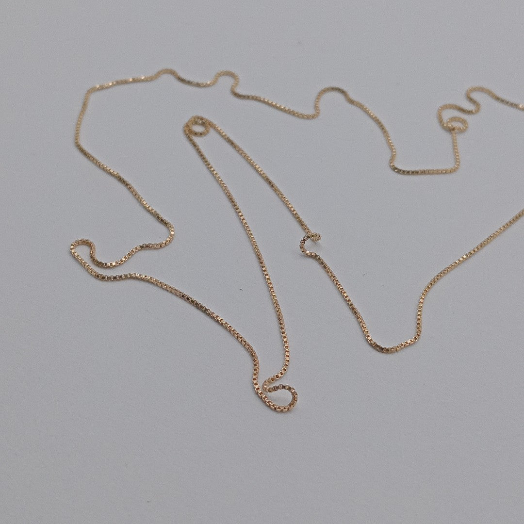 CADENA VENECIANO 14K 55 CM 1.7 GR (NUEVO)