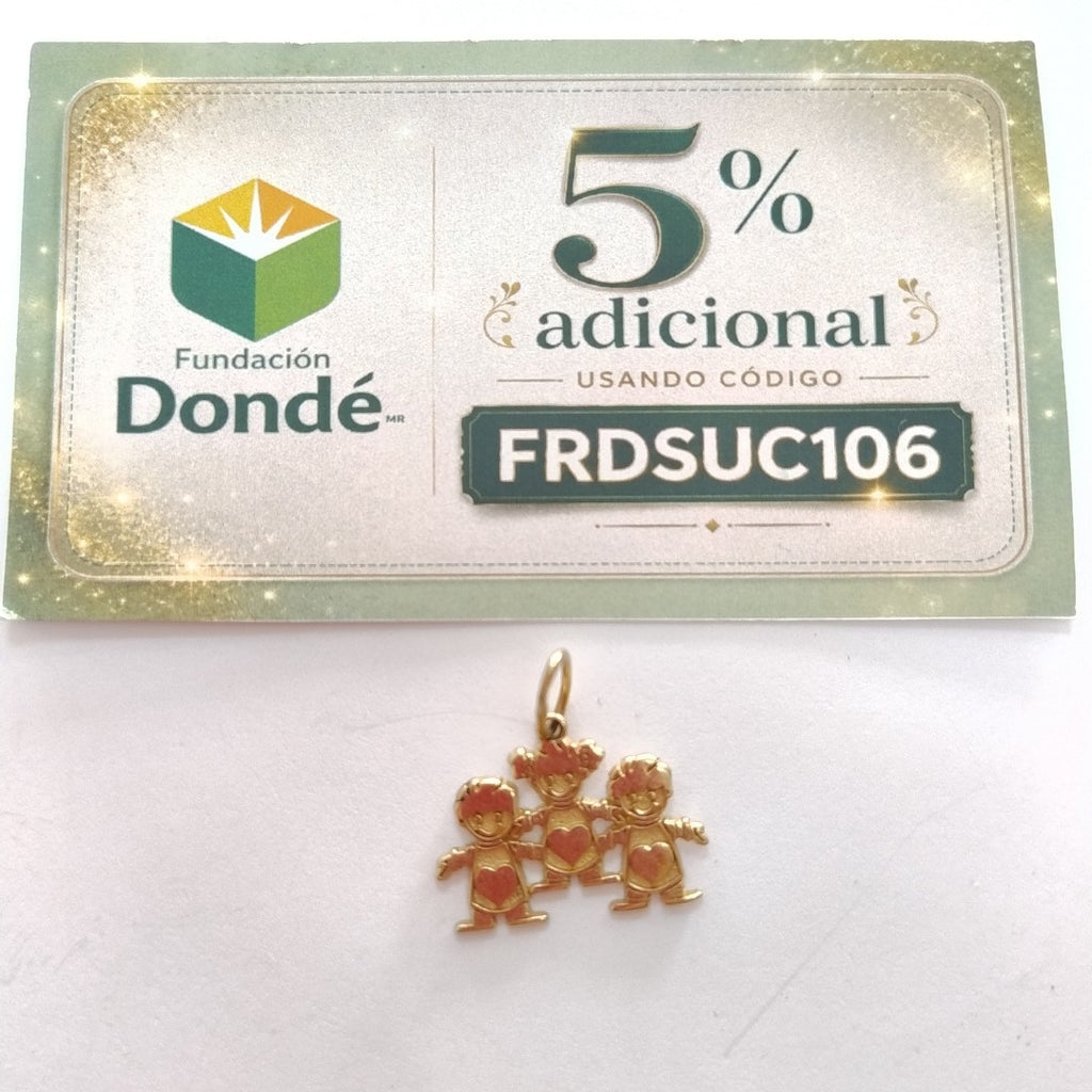 DIJE ORO 10 K 2.4 GRMS (SEMINUEVO)