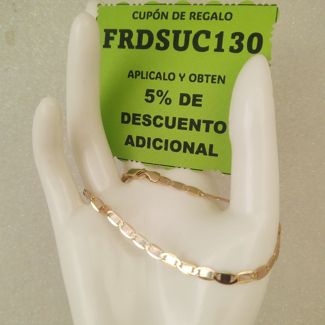 PULSERAS CABALLERO ORO 14K 4.4 (NUEVO)