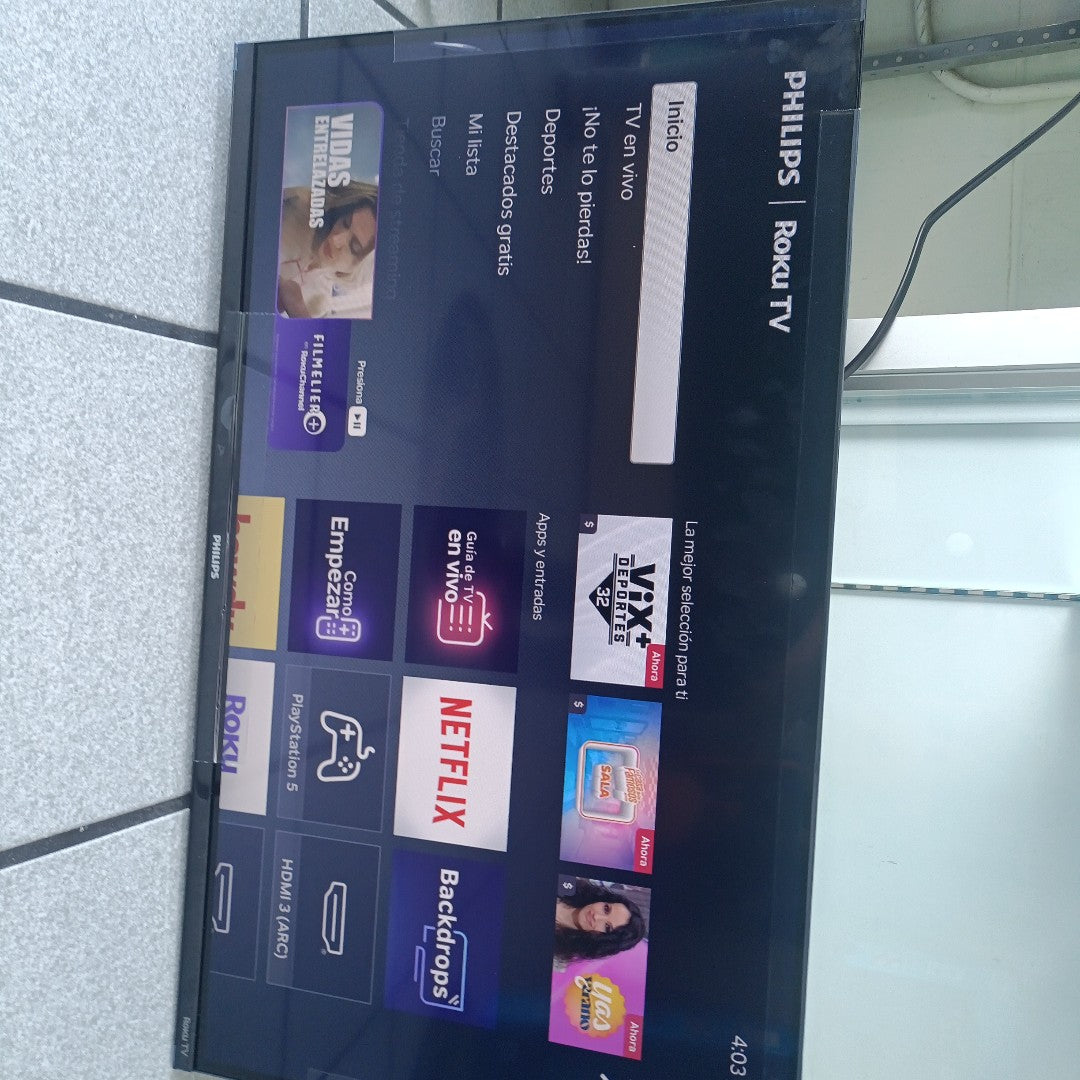 PANTALLA PHILIPS 32PFL6654/F8C 32" LED FHD (SEMINUEVO)