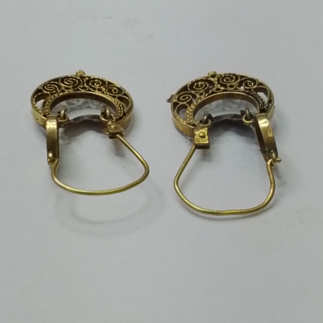 ARETES PAR ORO 10 K 1,80 GRMS (SEMINUEVO)