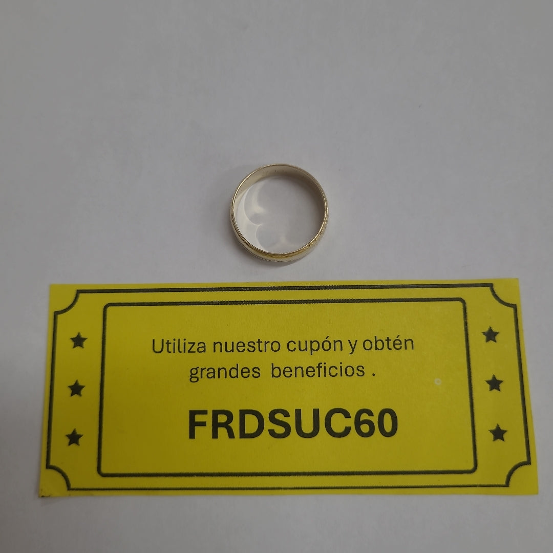 ARGOLLA ORO 14 K 4.6 GRMS (SEMINUEVO)