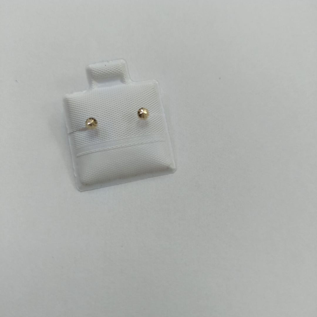 BROQUELES BROQUEL FIG HONGO 14K 0.17 GR (NUEVO)
