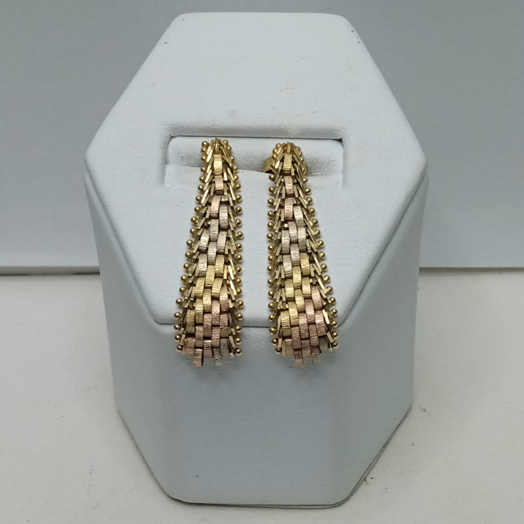 ARETES PAR ORO 14 K 3,30 GRMS (SEMINUEVO)