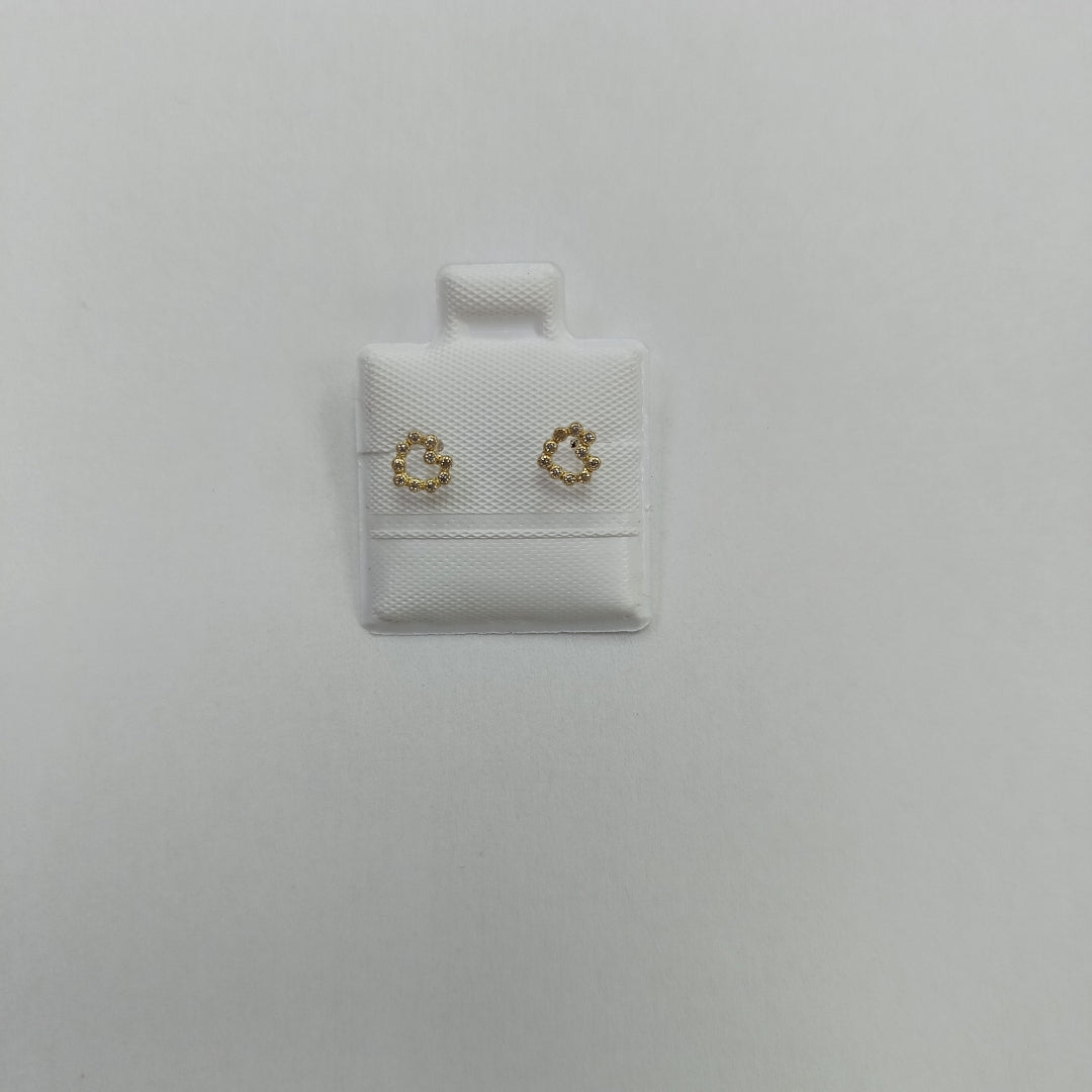 BROQUELES BROQUEL FIG CORAZON 14K 0.23 GR (NUEVO)