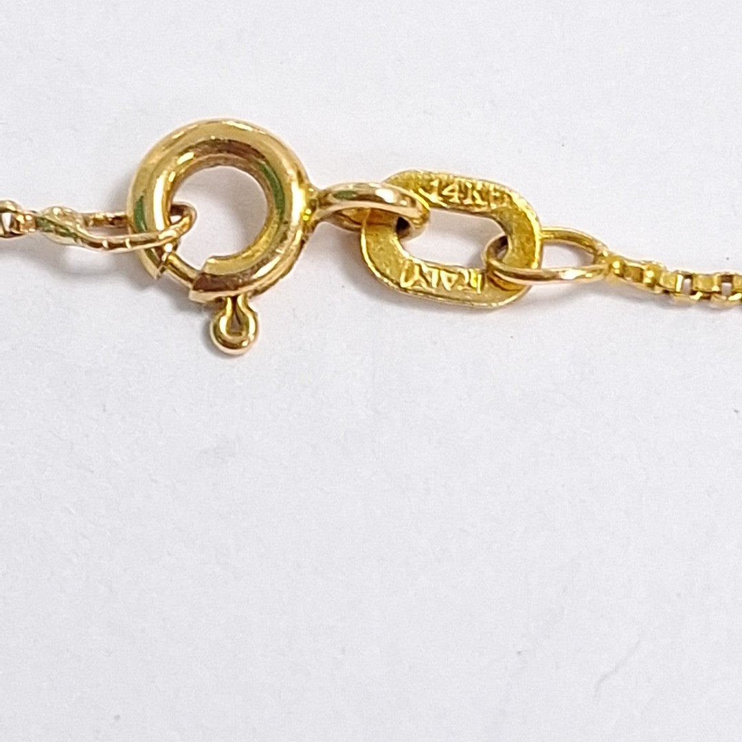 CADENA ORO 14 K 2,00 GRMS (SEMINUEVO)